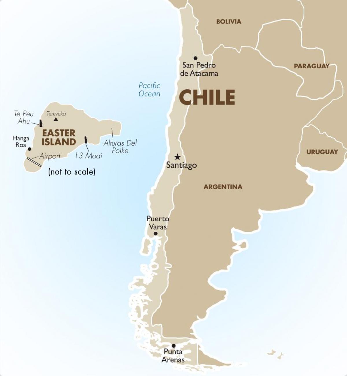 Čilės žemėlapis