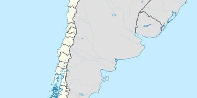 Žemėlapis Čilė, antofagasta